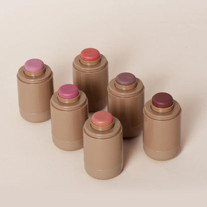 Long-Lasting Waterproof Blush Stick Set – Highly Pigmented & Silky Finish