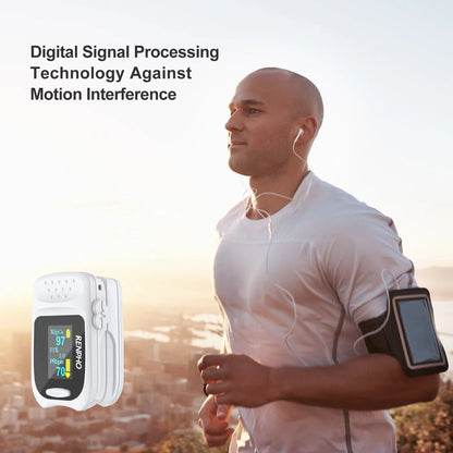Fingertip Pulse Oximeter – SpO2 & Heart Rate Monitor with OLED Display