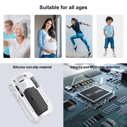 Fingertip Pulse Oximeter – SpO2 & Heart Rate Monitor with OLED Display